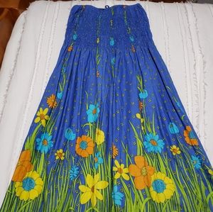 Summer tube top dress (short)